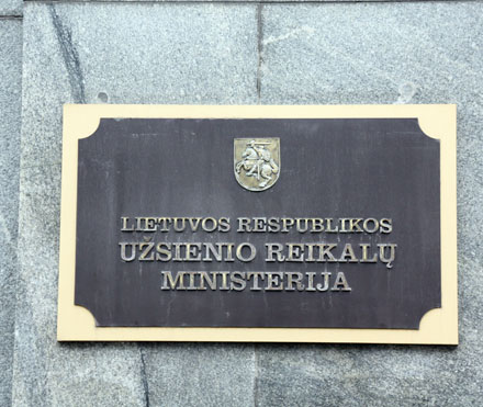 Užsienio reikalų ministerija KK nuotr.