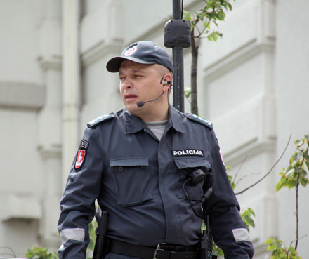 Policijos departamentas pateikė savo poziciją dėl K.Lančinsko. KK nuotr. 