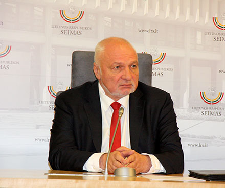 V. Mazuronis atsistatydino iš Darbo partijos pirmininko pareigų. KK nuotr.