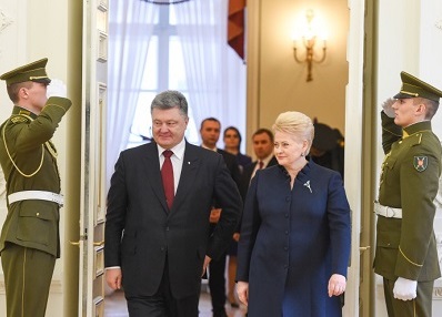 Prezidentė Dalia Grybauskaitė susitiks su Ukrainos Prezidentu Petro Porošenka. Nuotr. iš www.lrp.lt