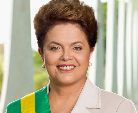Brazilijos prezidentė Dilma Roussedd. Roberto Stuckert Filho nuotr.