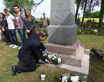 Ignalinos meras Dovana Ignalinai – gražus nusilenkimas istorijai