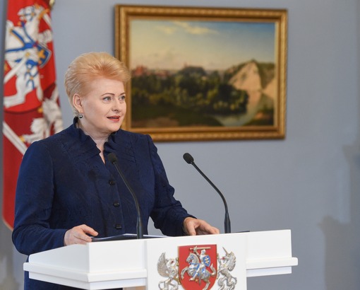 LR Prezidentė Dalia Grybauskaitė. Nuotr. iš www.lrp.lt 