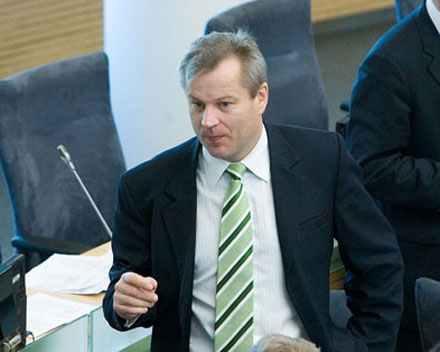 Socialdemokratas Mindaugas Bastys - penktasis Seimo pirmininko pavaduotojas. Nuotr. iš Seimo archyvo
