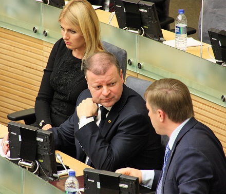 Saulius Skvernelis mano,kad G.Kildišienę paviešinti automobilio nuomos sutartį. KKnuotr.