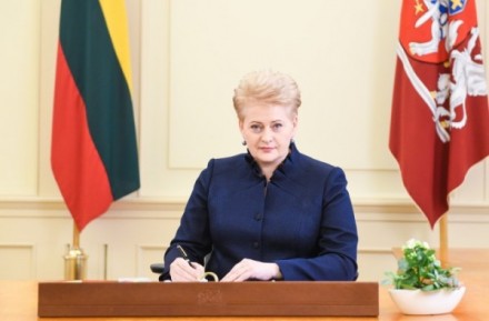 Prezidentė kreipėsi į Teisėjų tarybą dėl Vilniaus miesto apylinkės teismo teisėjos atleidimo Nuotr. iš lrp.lt