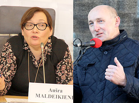 A.Mačiulaičiui sukėlė įtarimų Seimo narės A.Maldeikienės elgesys TV laidos "Yra kaip yra" filmavime. KK nuotr.