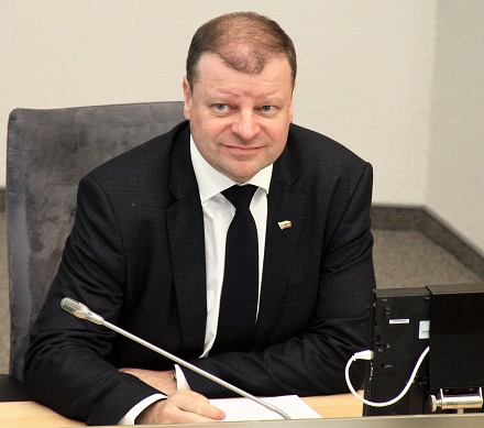 Lietuvos Respublikos Ministras Pirmininkas Saulius Skvernelis