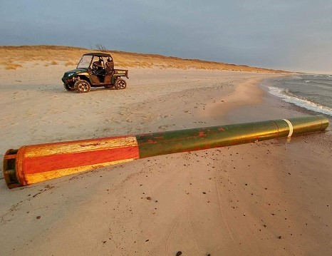 torpeda1 Pirminiais duomenimis, tai – mokomoji rusiška torpeda.VSAT nuotr.