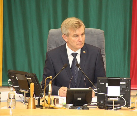 Seimo pirmininkas Viktoras Pranckietis. KK nuotr. 