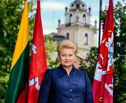 Lietuvos Respublikos Prezidentė Dalia Grybauskaitė. Nuotr. iš lrp.lt