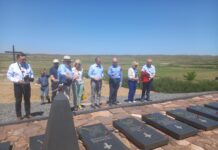 Spaske pagerbtas žuvusiųjų atminimas