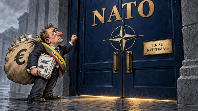 Lietuva prie užvertų NATO durų