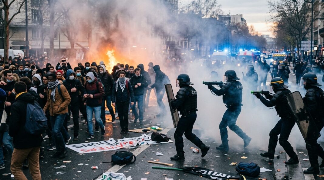 Protestai prancuzija 2026